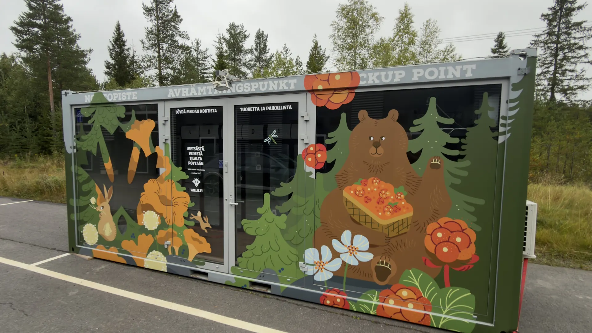 Willit pickup point in Oulu